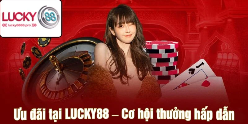 Ưu đãi hấp dẫn khi bạn đến với Lucky88